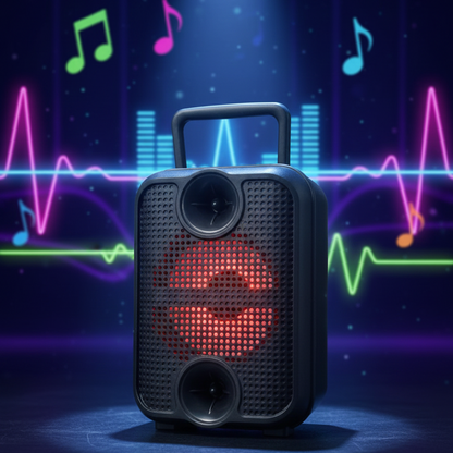 GreatNice GTS 2307 Portable Bluetooth Speaker Providing Clear Sound With Durable Quality Wireless Connectivity