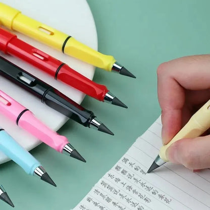 New Unlimited Technology Eternal Writing Pencil Inkless Magic Pen Pencil (Random Color) MJ KS