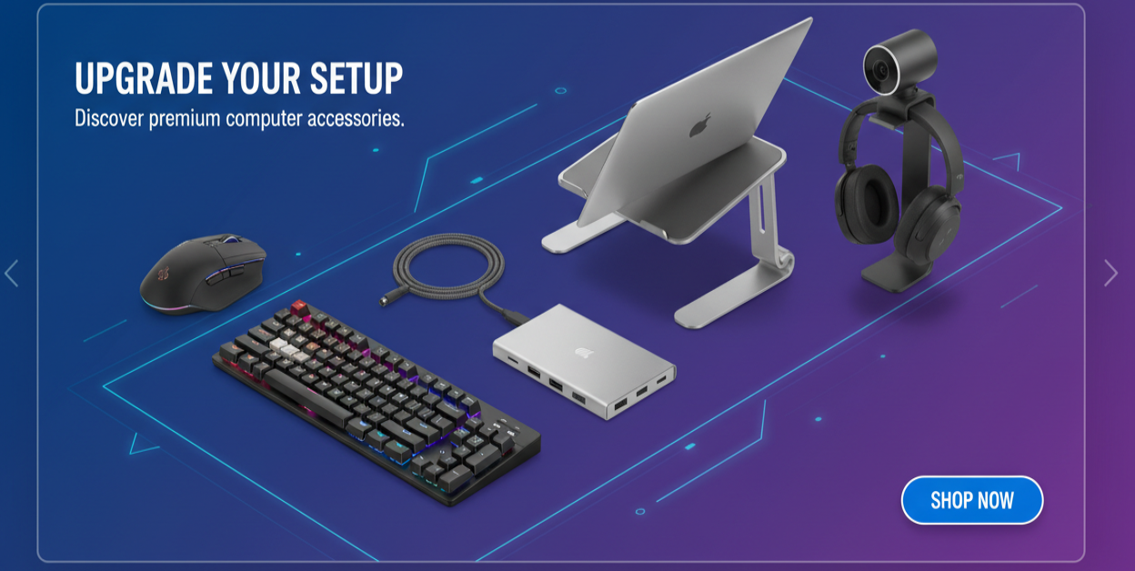 Computer accessories slider 