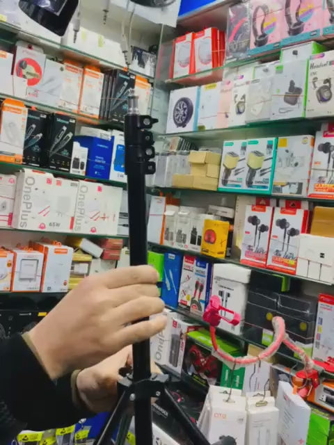 7 Foot Photography Tripod Light Stand Providing Strong Support With Adjustable Height Durable Build