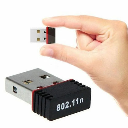 Alfa Mini USB WiFi Adapter | 300Mbps Wireless LAN Card for Computer & Laptop | Best Wireless Adapter