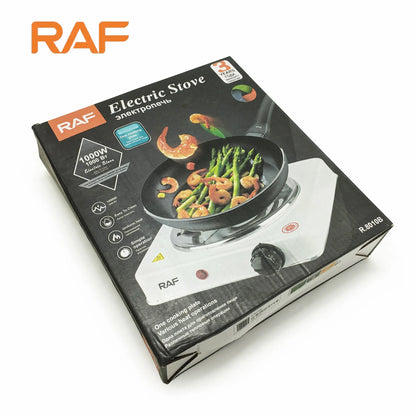 RAF Electric Stove | 1000W Hot Plate | Heats in 2 Mins | Automatic & Easy to Clean