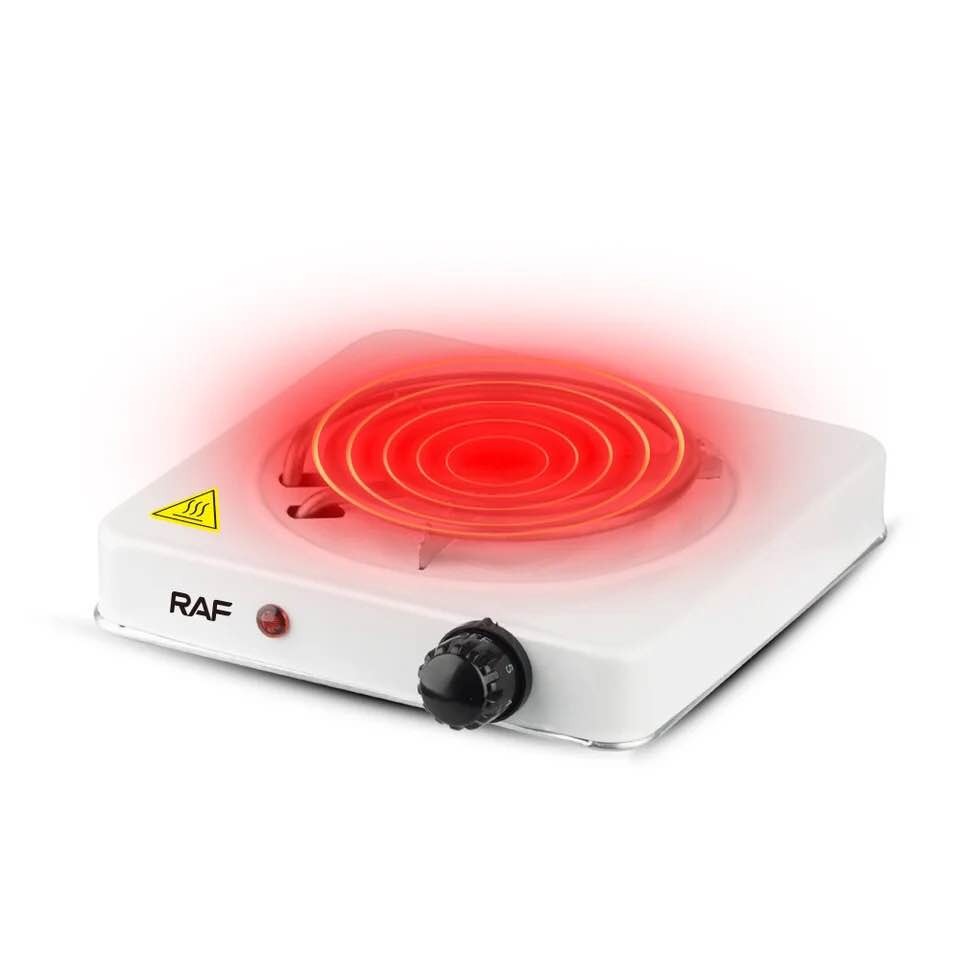 RAF Electric Stove | 1000W Hot Plate | Heats in 2 Mins | Automatic & Easy to Clean